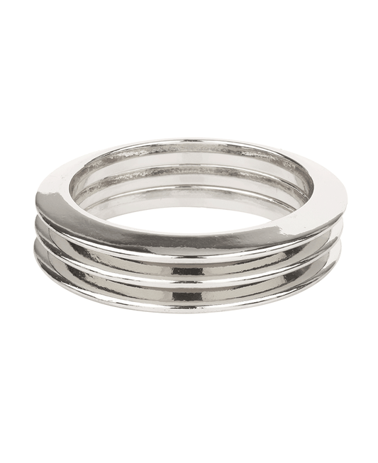 Metal Stackable Bangle Bracelet