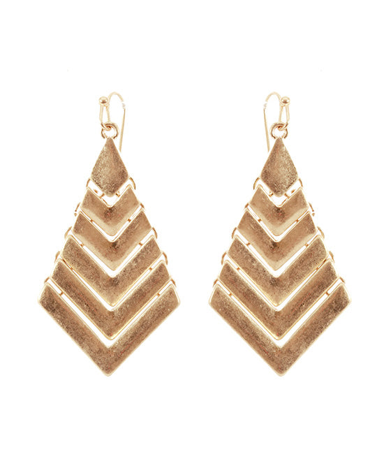 Metal Geometric Earring