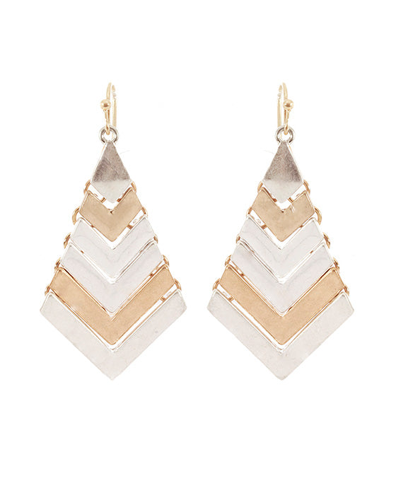 Metal Geometric Earring