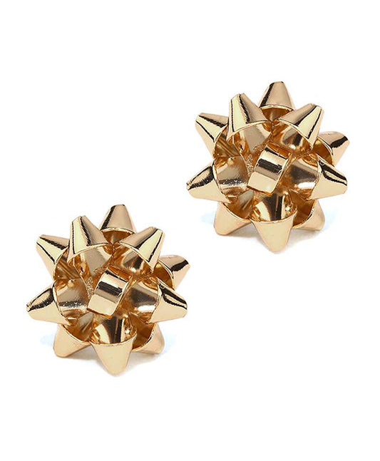 15mm Metal Christmas Aluminum Coating Post Earring