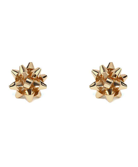 12mm Metal Christmas Aluminum Coating Post Earring