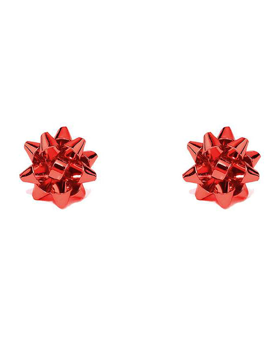 12mm Metal Christmas Aluminum Coating Post Earring
