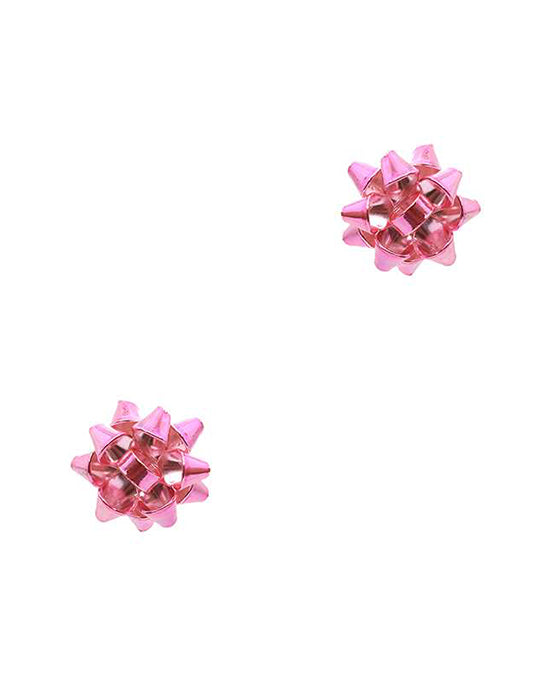 12mm Metal Christmas Aluminum Coating Post Earring