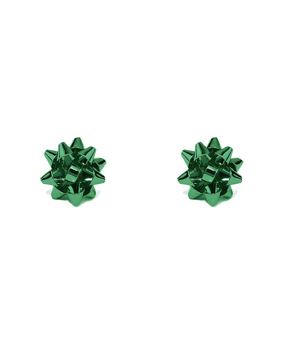 12mm Metal Christmas Aluminum Coating Post Earring