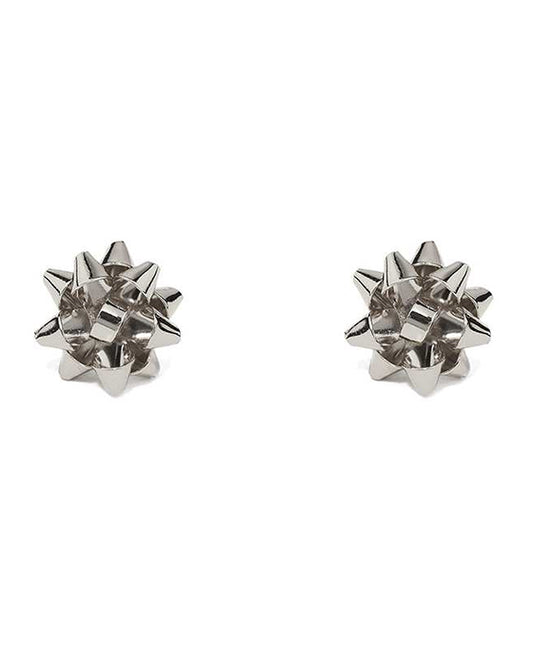 12mm Metal Christmas Aluminum Coating Post Earring