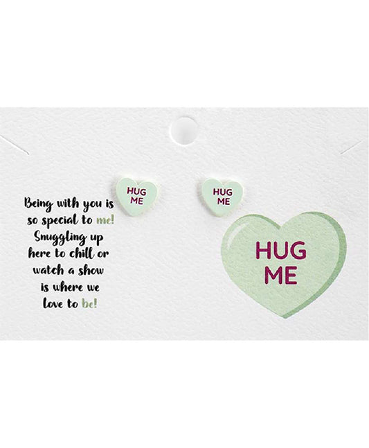 HUG ME Heart Earring