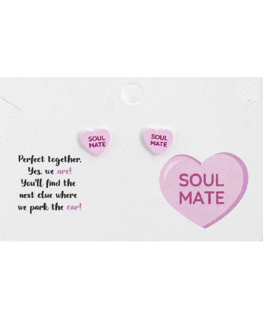 SOUL MATE Heart Earring