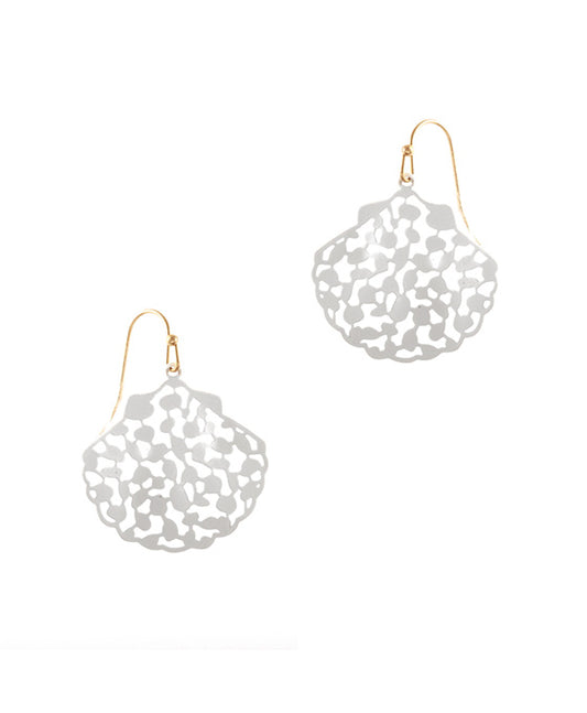 Filigree Shell Earring