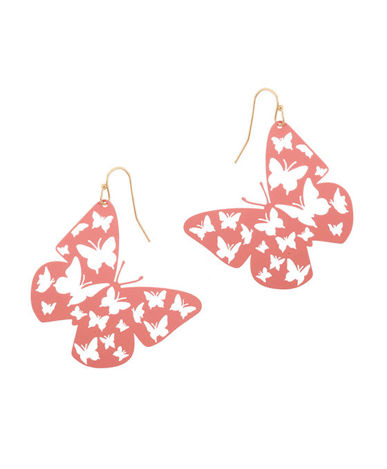 Filigree Butterfly Earring