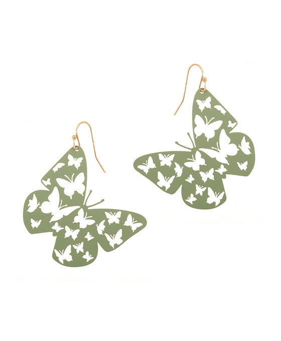 Filigree Butterfly Earring
