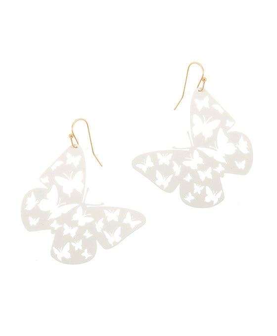 Filigree Butterfly Earring