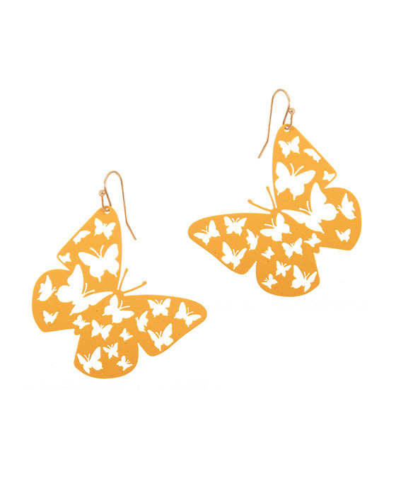 Filigree Butterfly Earring