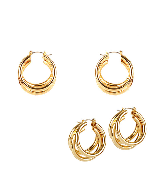 20mm Metal Hoop Earring