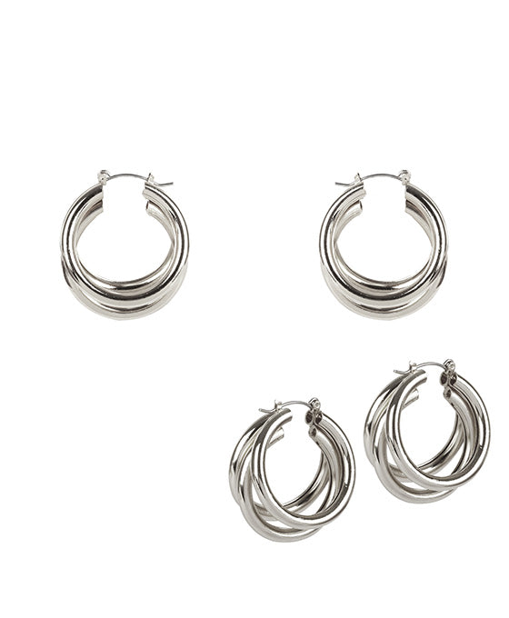 20mm Metal Hoop Earring