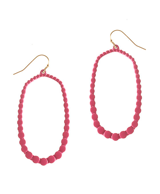 Metal Color Coating Earring