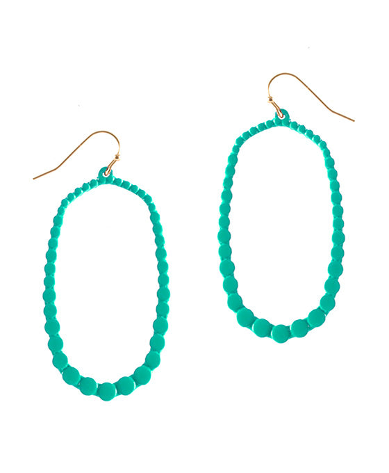Metal Color Coating Earring