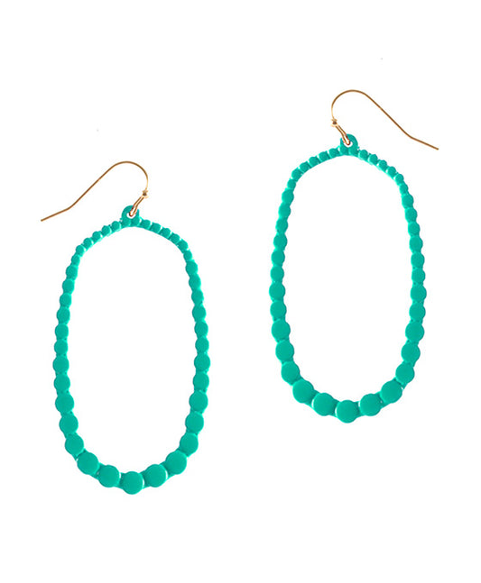 Metal Color Coating Earring