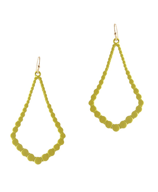 Metal Color Coating Earring