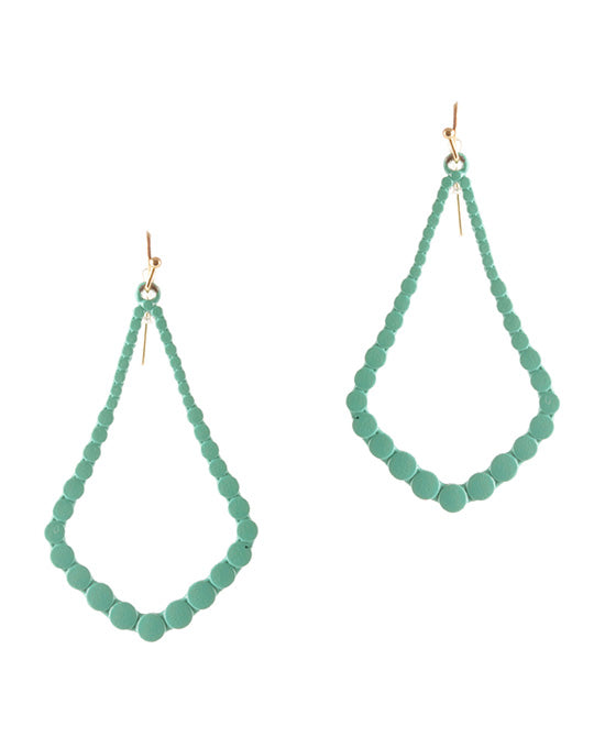 Metal Color Coating Earring
