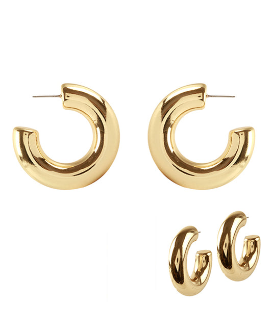 40mm CCB Hoop Earring
