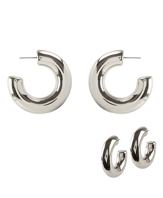 40mm CCB Hoop Earring
