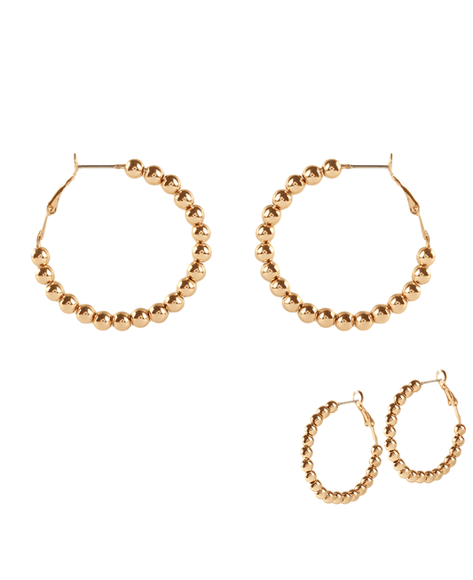 CCB Hoop Pincatch 35mm Earring