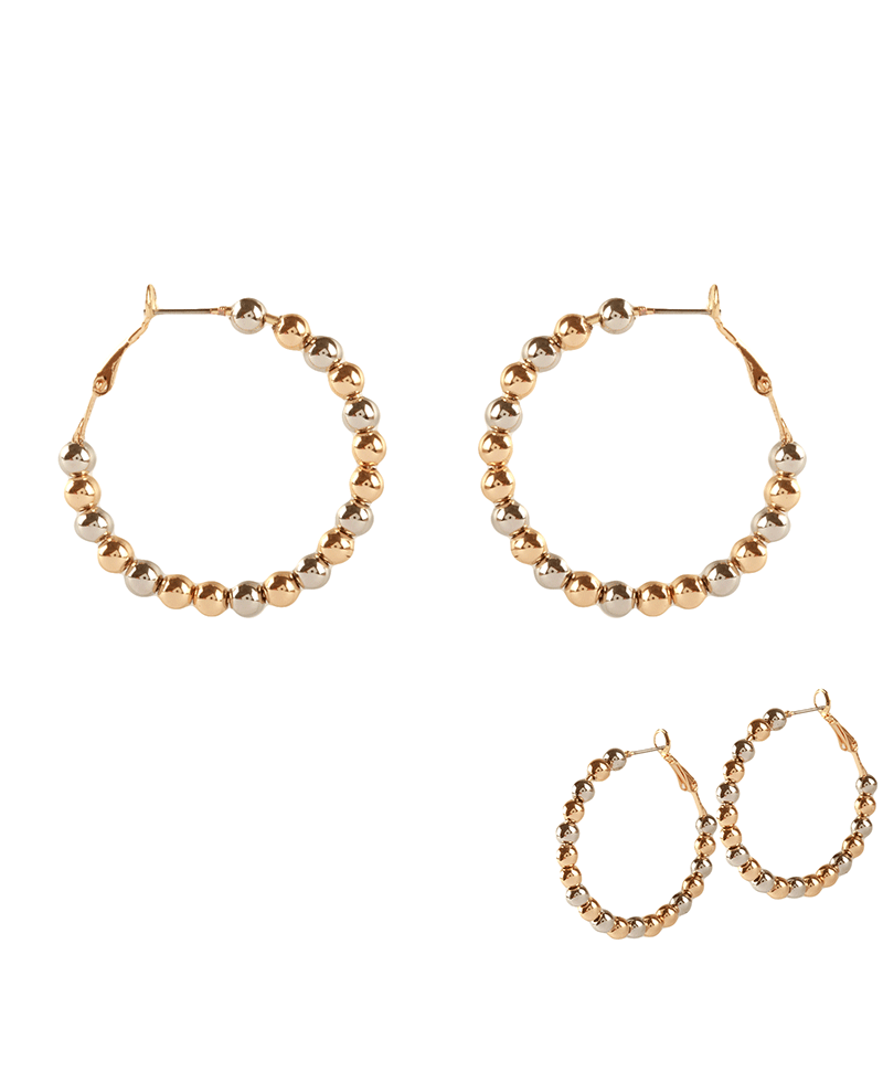 CCB Hoop Pincatch 35mm Earring