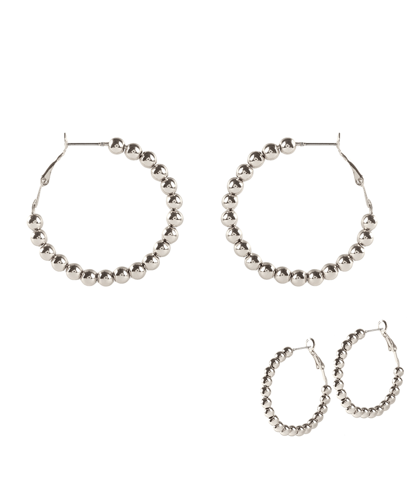CCB Hoop Pincatch 35mm Earring
