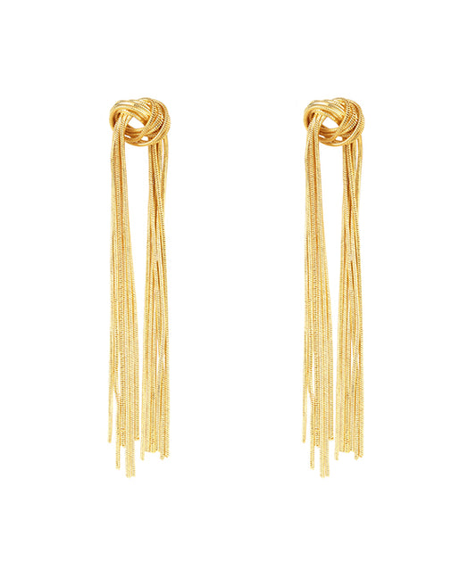Metal Fringe Earring