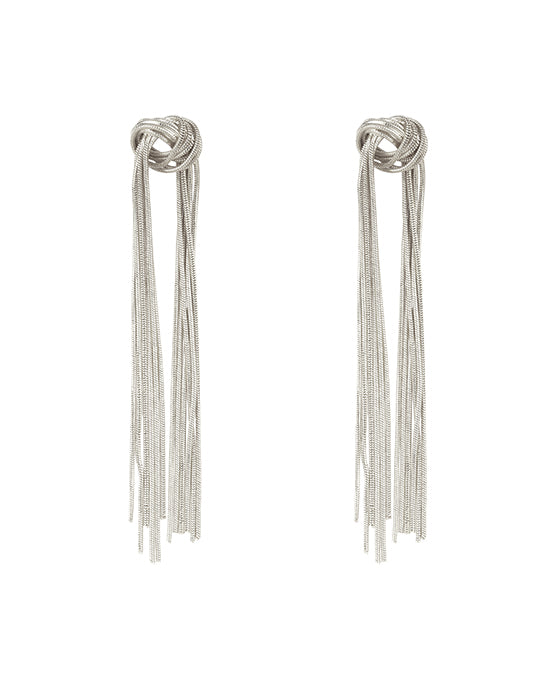 Metal Fringe Earring