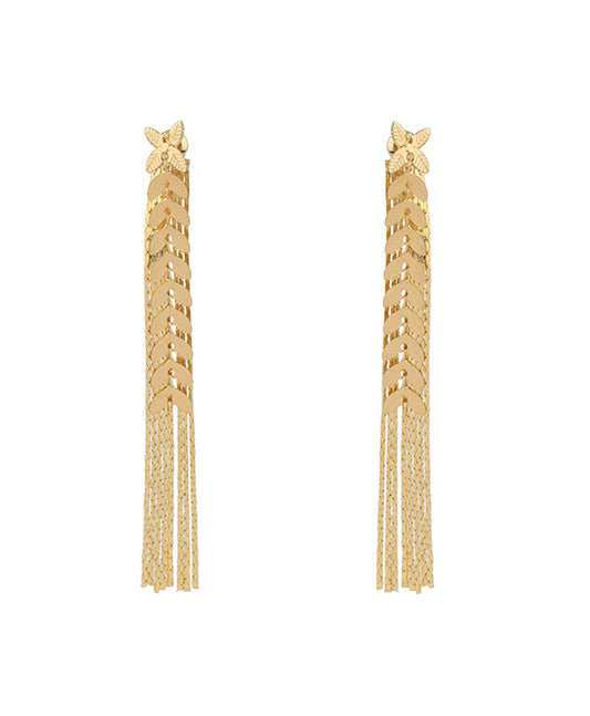 Metal Fringe Earring