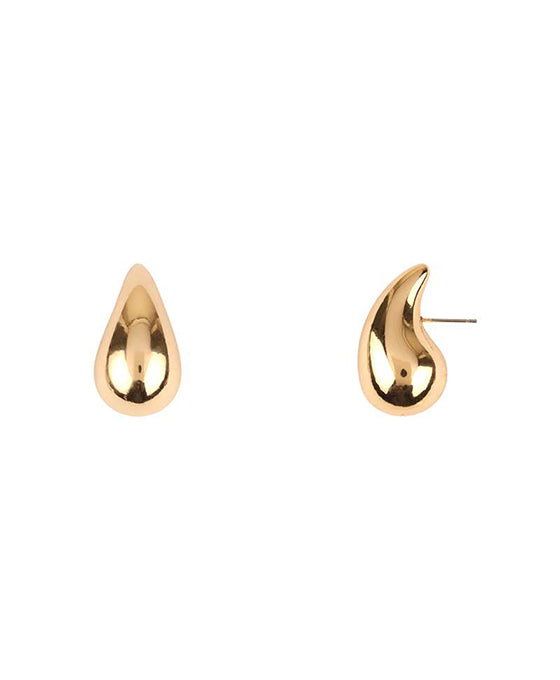 30mm Metal Teardrop Post Earring