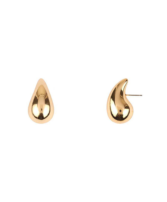 30mm Metal Teardrop Post Earring