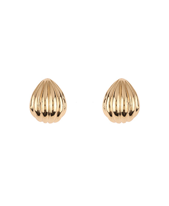 Metal Texture Hoop Earring