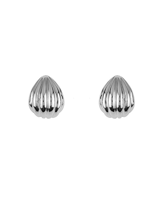 Metal Texture Hoop Earring