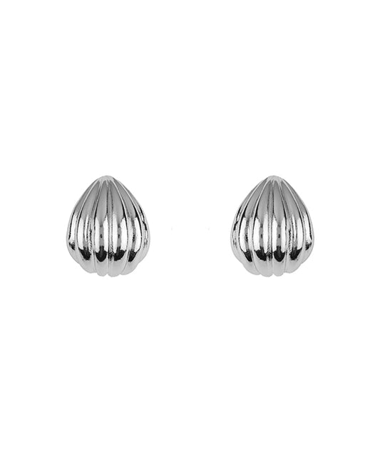 Metal Texture Hoop Earring