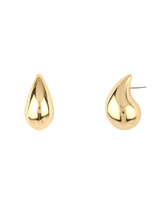 40mm Metal Teardrop Post Earring