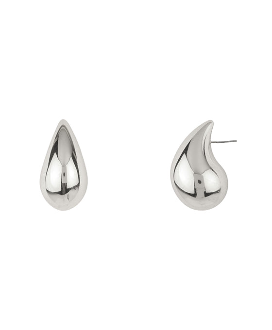 40mm Metal Teardrop Post Earring