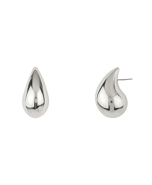 40mm Metal Teardrop Post Earring