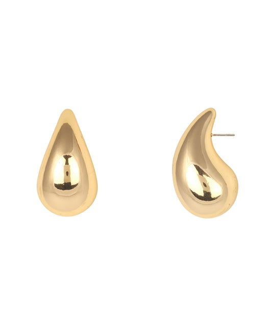 47mm Metal Teardrop Post Earring
