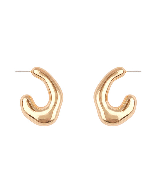 40mm Metal Hoop Earring