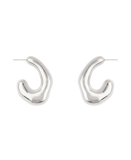 40mm Metal Hoop Earring
