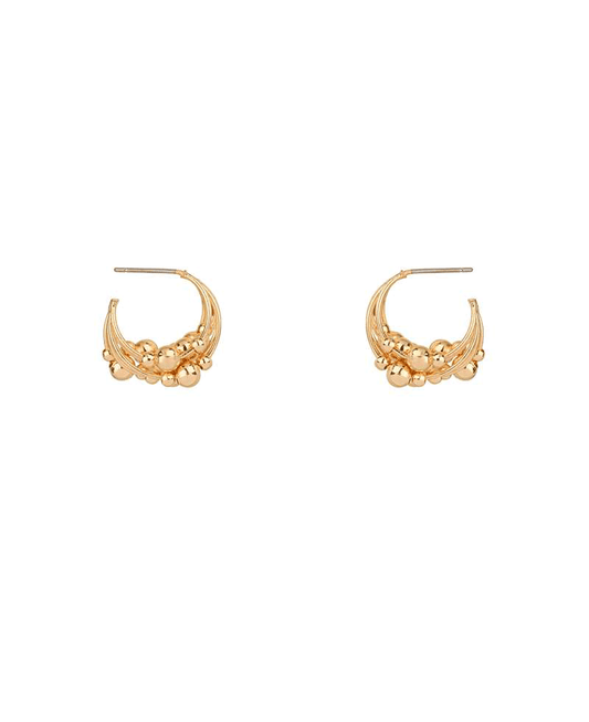 CCB Ball Hoop Earring