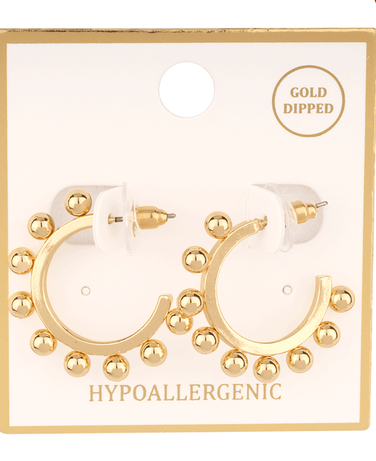 Metal CCB 20mm Hoop Earring