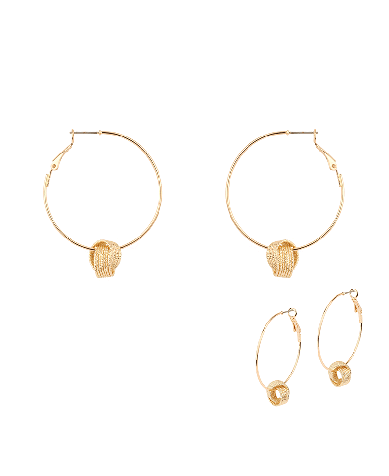 40mm Metal Hoop Earring