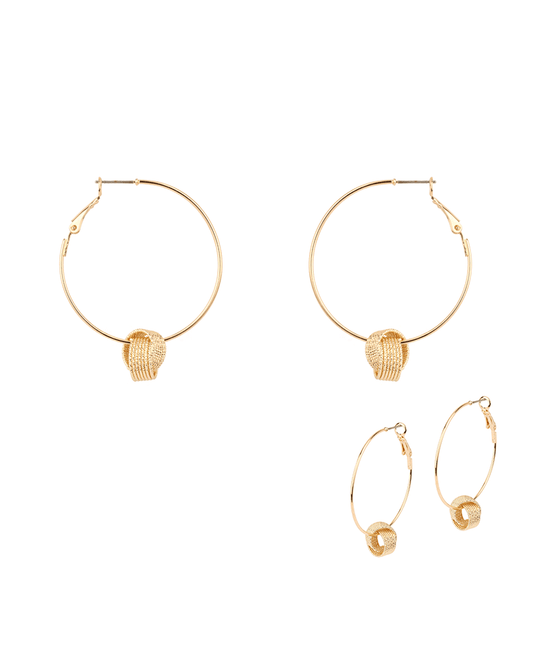 40mm Metal Hoop Earring