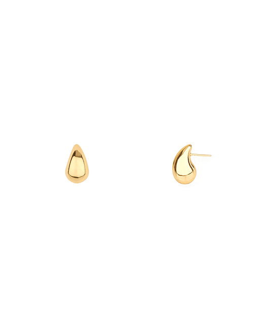 Metal Stainless Steel 20mm Teardrop Post Earring