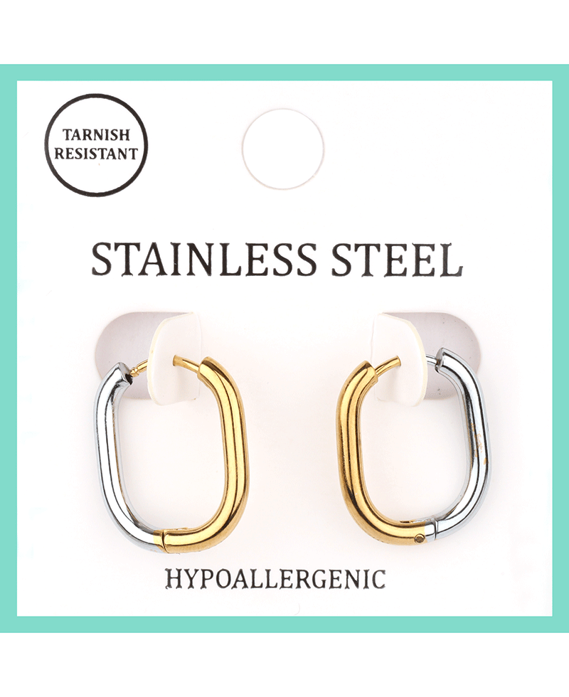 Stainless Hoop Earring