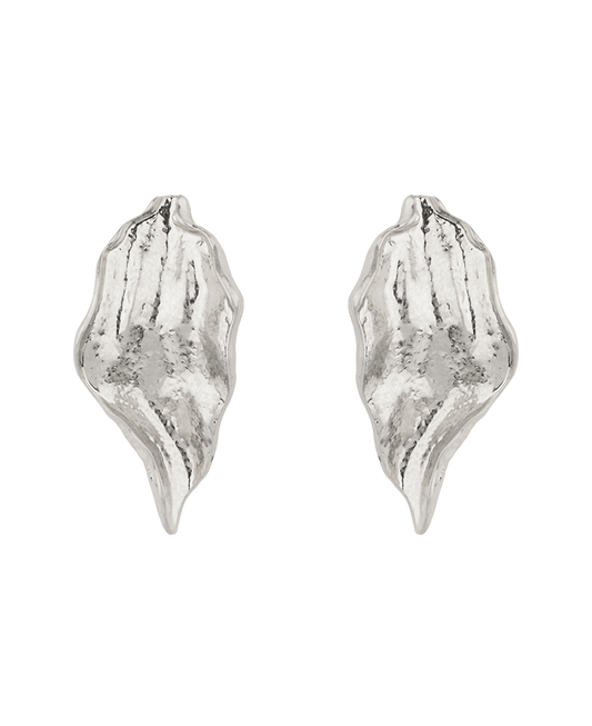 Metal Texture Post Earring