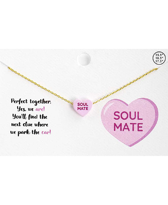 SOUL MATE Heart Necklace